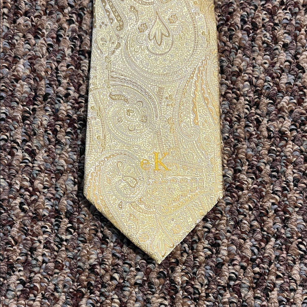 👔Ties by Kohlmeier Yellow Tie